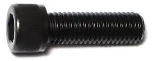 MIDWEST FASTENER 70842 5/8"-11 Socket Head Cap Screw, Plain Steel, 2 in Length,