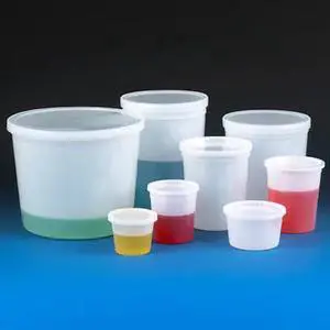 GLOBE SCIENTIFIC 271064 Container,64 oz. (2000mL),Hdpe,PK50