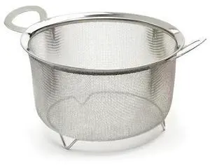 RSVP INTERNATIONAL MRIM-8 Mesh Basket - Wide Rim