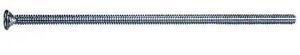 MIDWEST FASTENER 54687 #6-32 x 4 in Phillips Flat Machine Screw, Zinc Plated