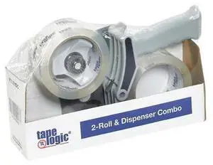 TAPE LOGIC TL2RDC Tape Logic 2-Roll Dispenser Combo, 2.6 Mil, 2" x 55 yds.,