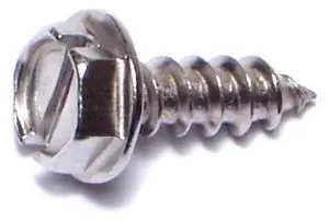 MIDWEST FASTENER 08178 Sheet Metal Screw, #10 x 5/8 in, 18-8 Stainless Steel
