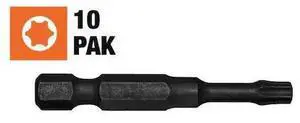 CENTURY DRILL & TOOL 70027 Impact Pro Screwdriving Bit - Star