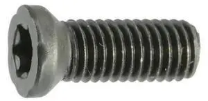 MIDWEST FASTENER 32977 #8-40 x 3/8 in Torx Oval Machine Screw, Black Oxide