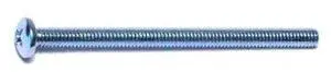 MIDWEST FASTENER 07333 #8-32 x 2-1/2 in Phillips Pan Machine Screw, Zinc Plated