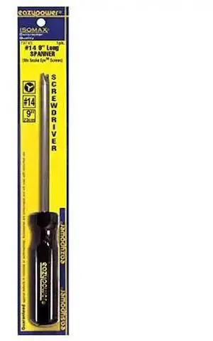 EAZYPOWER 79745 No. 14 Spanner Security Isomax 9 Screwdriver Fits Snake Eye