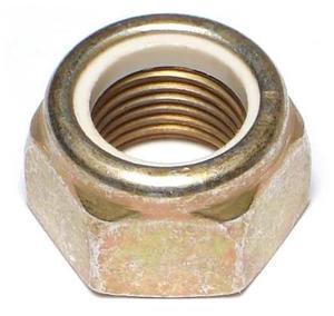 MIDWEST FASTENER 53675 Nylon Insert Lock Nut, M16-1.50, Steel, Class 8, Yellow
