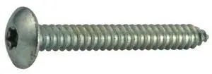MIDWEST FASTENER 36988 Sheet Metal Screw, #14 x 2 in, Zinc Plated Steel Truss