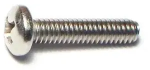 MIDWEST FASTENER 07103 #8-32 x 3/4 in Phillips Pan Machine Screw, Plain