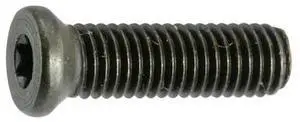 MIDWEST FASTENER 32978 #8-40 x 1/2 in Torx Oval Machine Screw, Black Oxide