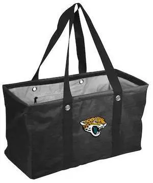 LOGO BRANDS 615-765-CR1 Jacksonville Jaguars Crosshatch Picnic Caddy