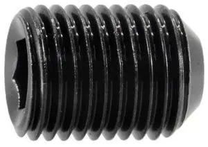 MIDWEST FASTENER 60874 3/8"-24 x 1/2" Steel Fine Thread Hex Socket Headless Set