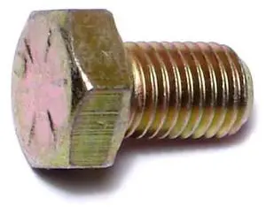 MIDWEST FASTENER 00840 Grade 8, 5/16"-24 Hex Head Cap Screw, Zinc Yellow Steel,
