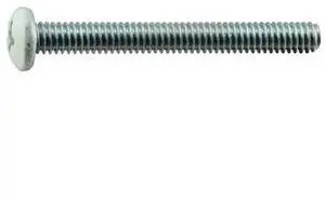 MIDWEST FASTENER 37492 #8-32 x 1-1/2 in Phillips Pan Machine Screw, Zinc Plated