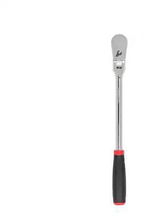 TEKTON SRH22214 1/2 Inch Drive x 14 Inch Flex Head Comfort Grip Long Ratchet