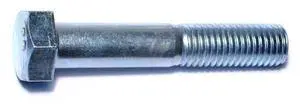 MIDWEST FASTENER 53321 Grade 2, 5/8"-11 Hex Head Cap Screw, Zinc Plated Steel,