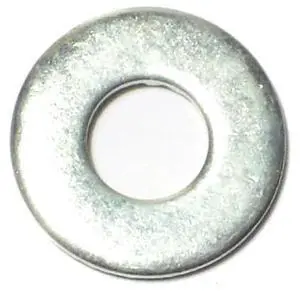 MIDWEST FASTENER 61964 Flat Washer, For Screw Size 1/4" ,Steel Zinc Plated