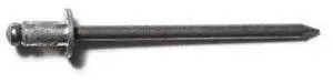 MIDWEST FASTENER 51087 Blind Rivet, Dome Head, 5/32 in Dia., 1/8 in L, Steel