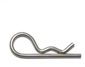 MIDWEST FASTENER 74965 3/32" x 1-5/8" 18-8 Stainless Steel Hitch Pin Clips 8PK