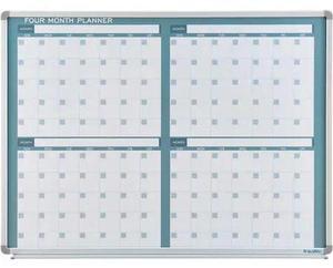GLOBAL INDUSTRIAL 695867 Calendar, 36, 48, White