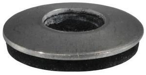 MIDWEST FASTENER 53792 Sealing Washer, Fits Bolt Size #14 Rubber, Stainless