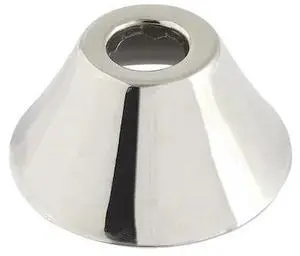 KINGSTON BRASS FLBELL586 58Inch OD Bell Flange, Polished Nickel