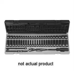 GREY PNEUMATIC 89013MD 1/4" Drive, 13mm Metric Socket, 6 Points,