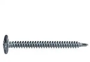 MIDWEST FASTENER 54839 Self-Drilling Screw, #8 x 1-7/8 in, Zinc Plated Steel