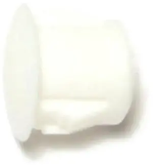 MIDWEST FASTENER 69444 3/8" White Nylon Plastic Flush Head Hole Plugs 18 18PK