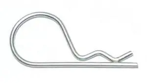 MIDWEST FASTENER 70646 .072" x 1-7/8" Zinc Plated Steel Hair Pin Clips 40PK