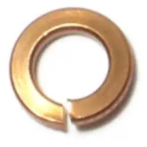 MIDWEST FASTENER 61923 Split Lock Washer, For Screw Size #8 Bronze, Bronze