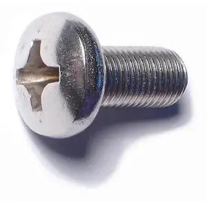 MIDWEST FASTENER 79053 3/8"-24 x 3/4 in Phillips Pan Machine Screw, Plain 18-8