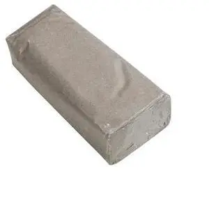 PFERD 48761 Polishing Paste Bar,Grey,Al/Brass
