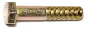 MIDWEST FASTENER 00915 Grade 8, 5/8"-18 Hex Head Cap Screw, Zinc Yellow Steel,
