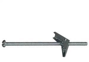 MIDWEST FASTENER 04086 Toggle Bolt, 3" L, Steel, 50 PK