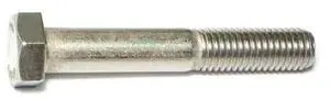 MIDWEST FASTENER 74926 18-8, 5/8"-11 Hex Head Cap Screw, Plain Stainless Steel,