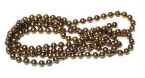 MIDWEST FASTENER 64643 #10 x 3/16" x 3' Brass Ball Chains 3PK