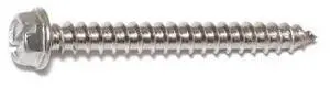 MIDWEST FASTENER 53618 Sheet Metal Screw, #12 x 2 in, 18-8 Stainless Steel