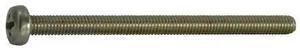 MIDWEST FASTENER 55061 M4-0.70 x 60 mm Phillips Pan Machine Screw, Plain