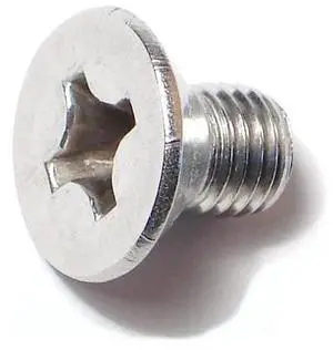 MIDWEST FASTENER 79066 5/16"-24 x 1/2 in Phillips Flat Machine Screw, Plain
