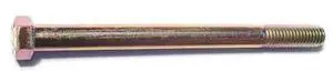 MIDWEST FASTENER 51613 Grade 8, 7/16"-14 Hex Head Cap Screw, Zinc Yellow Steel,