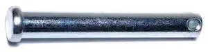 MIDWEST FASTENER 75803 7/16" x 3" Zinc Plated Steel Single Hole Clevis Pins 4PK