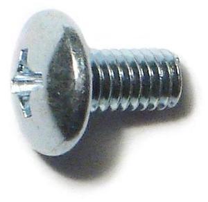 MIDWEST FASTENER 51593 M4-0.70 x 8 mm Phillips Truss Machine Screw, Zinc Plated