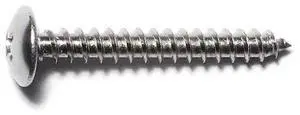 MIDWEST FASTENER 51765 Sheet Metal Screw, #10 x 1-1/2 in, 18-8 Stainless Steel