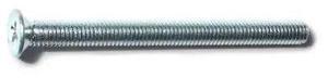 MIDWEST FASTENER 51505 M5-0.80 x 60 mm Phillips Flat Machine Screw, Zinc Plated