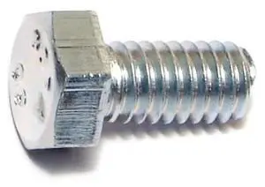 MIDWEST FASTENER 00026 Grade 2, 5/16"-18 Hex Head Cap Screw, Zinc Plated Steel,