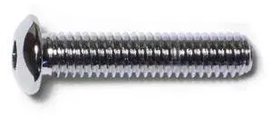 MIDWEST FASTENER 75227 5/16"-18 Socket Head Cap Screw, Button, Chrome Plated