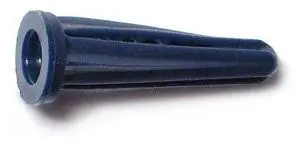 MIDWEST FASTENER 07894 Conical Plug, 7/8" L, Plastic, 500 PK