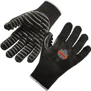 ERGODYNE 9003 Black M Certified Lightweight Anti-Vibration Gloves, PR