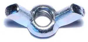 MIDWEST FASTENER 63916 Wing Nut, M7-1.00, Steel, Zinc Plated, 5 PK